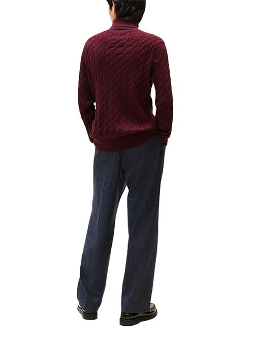 Maglioncino intrecciato a collo alto Tommy Hilfiger | MW0MW40439XIH